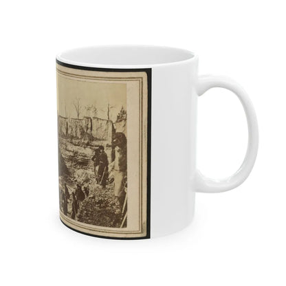 Butler's Dutch Gap Canal, James River, Virginia (U.S. Civil War) White Coffee Mug-Go Mug Yourself