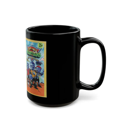 BUTT UGLY MARTIANS BOYZ TO MARTIANS (VHS COVER) - Black Coffee Mug-Go Mug Yourself