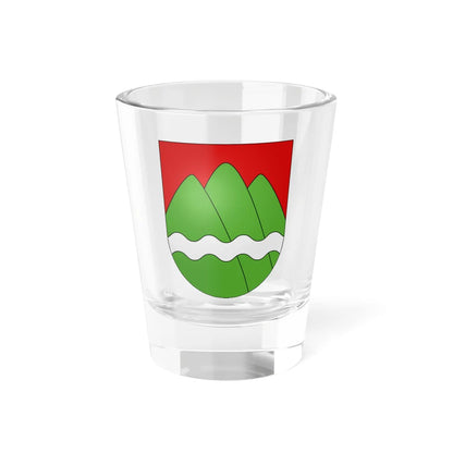 Buttes-coat of arms (Switzerland) (Coat of Arms) Shot Glass 1.5oz 1.5oz - Go Mug Yourself