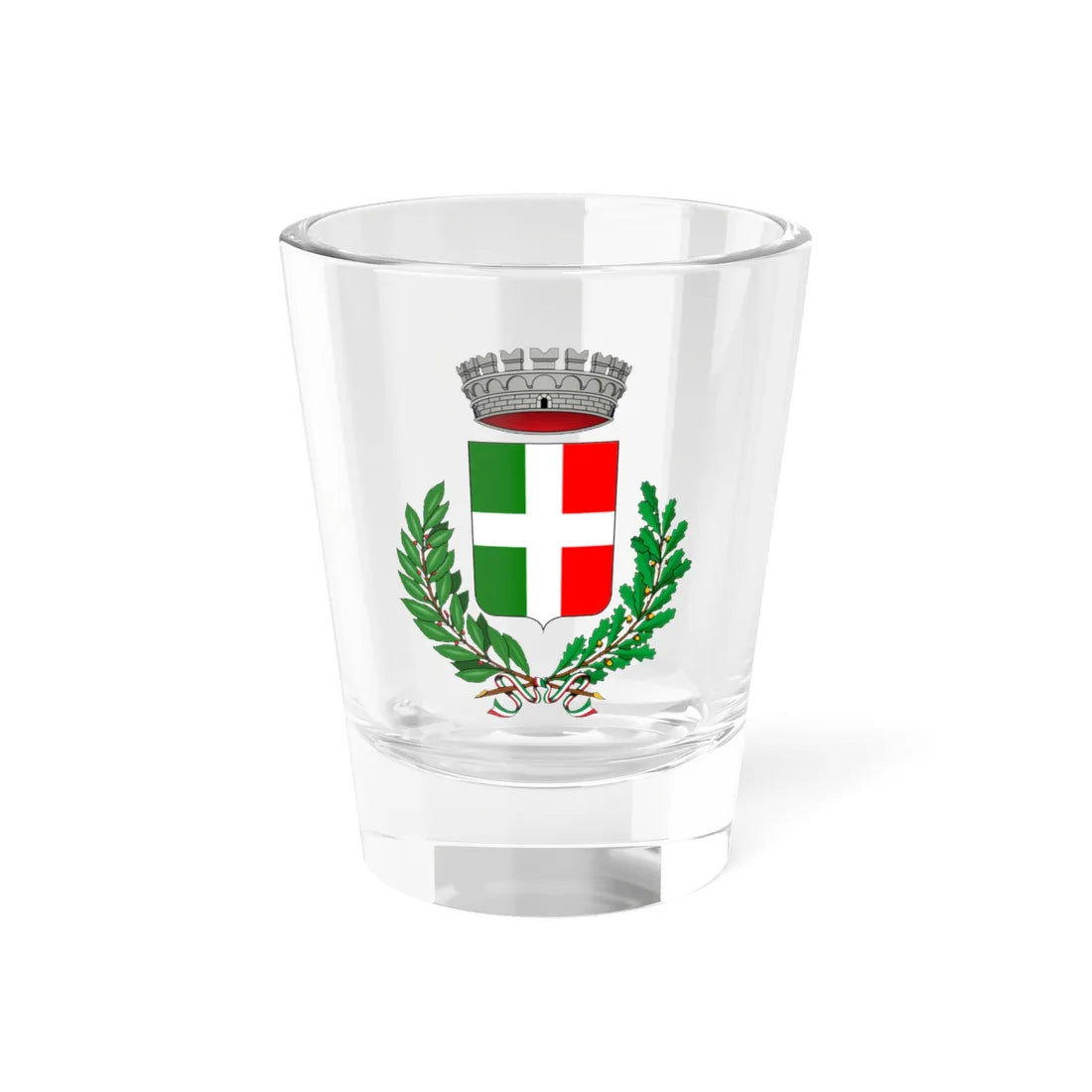 Buttigliera Alta-Stemma (Italy) (Coat of Arms) Shot Glass 1.5oz 1.5oz - Go Mug Yourself