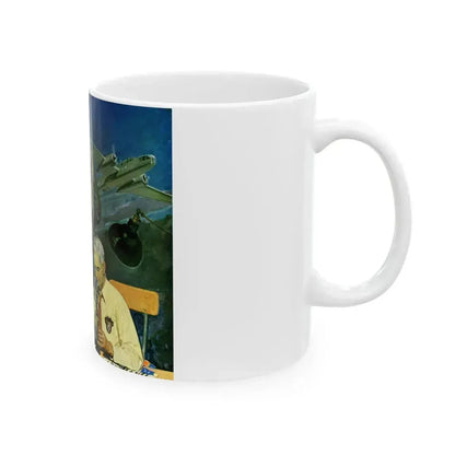 Buy War Bonds Today adv, 1944 - White Coffee Mug - Go Mug Yourself