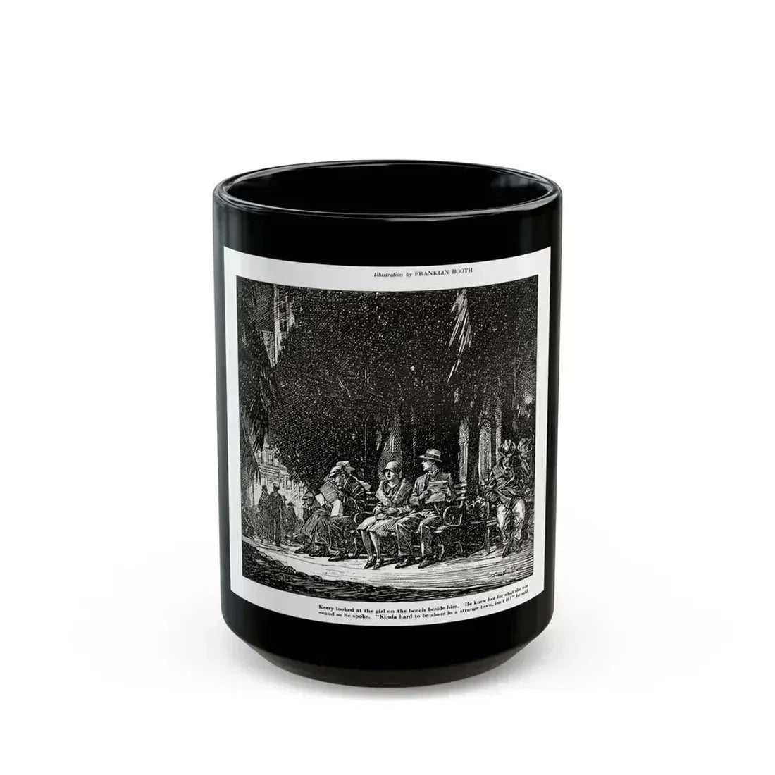 Buying A Dream, Smart Set Magazine, February 1930 - Black Coffee Mug 15oz - Go Mug Yourself