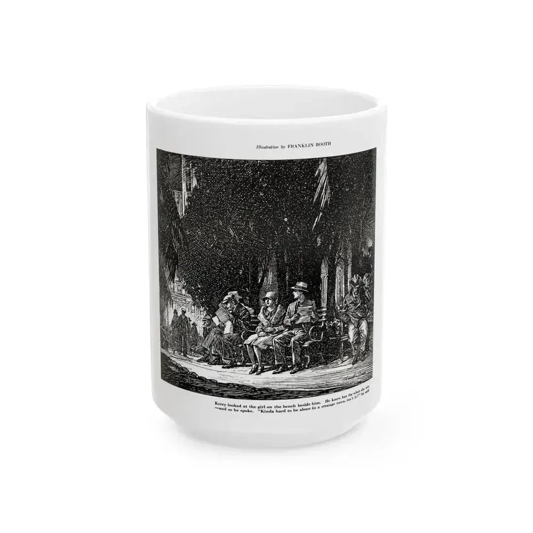 Buying A Dream, Smart Set Magazine, February 1930 - White Coffee Mug 15oz - Go Mug Yourself