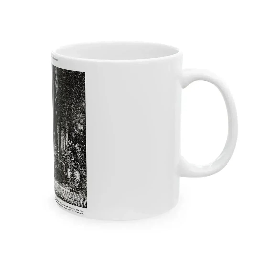 Buying A Dream, Smart Set Magazine, February 1930 - White Coffee Mug - Go Mug Yourself