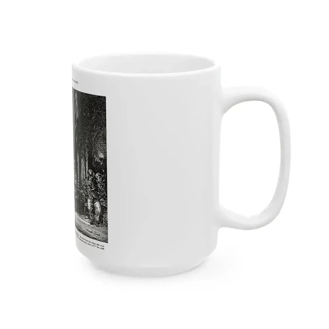 Buying A Dream, Smart Set Magazine, February 1930 - White Coffee Mug - Go Mug Yourself