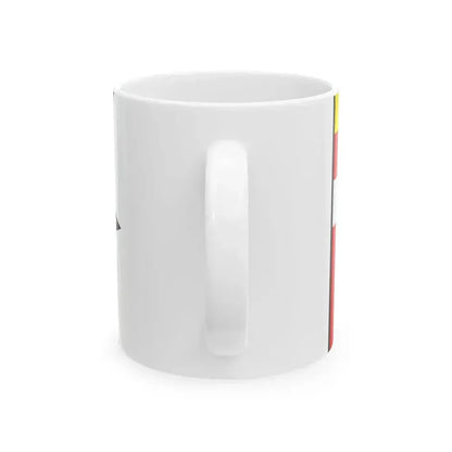 Buzitka Lucenec Flag (Slovakia) White Coffee Mug - Go Mug Yourself