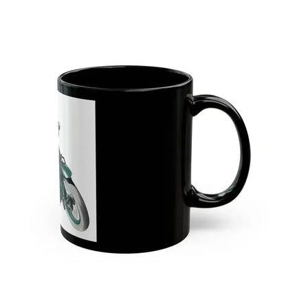 Buzz Meets a Mammoth (2), The American Magazine, July 1938 - Black Coffee Mug - Go Mug Yourself