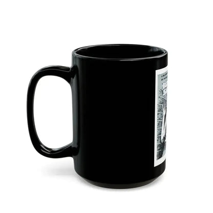Buzz Saw, Bluebook Magazine, April 1955 - Black Coffee Mug - Go Mug Yourself