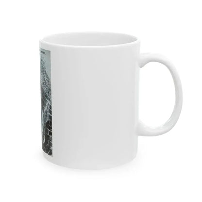 Buzz Saw, Bluebook Magazine, April 1955 - White Coffee Mug - Go Mug Yourself