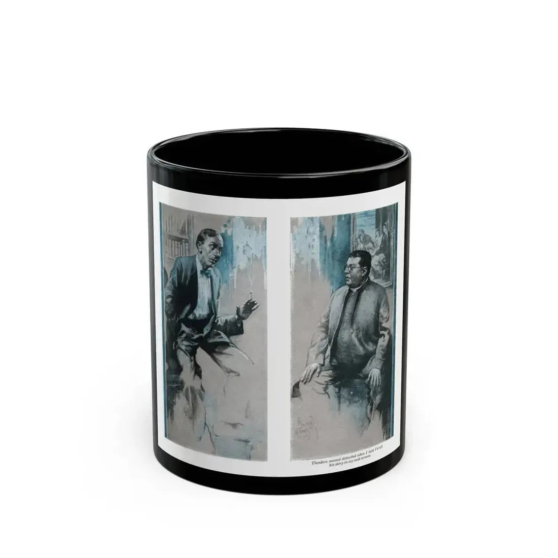 Buzz the Bullfrog (1), The American Magazine, January 1934 - Black Coffee Mug 11oz - Go Mug Yourself