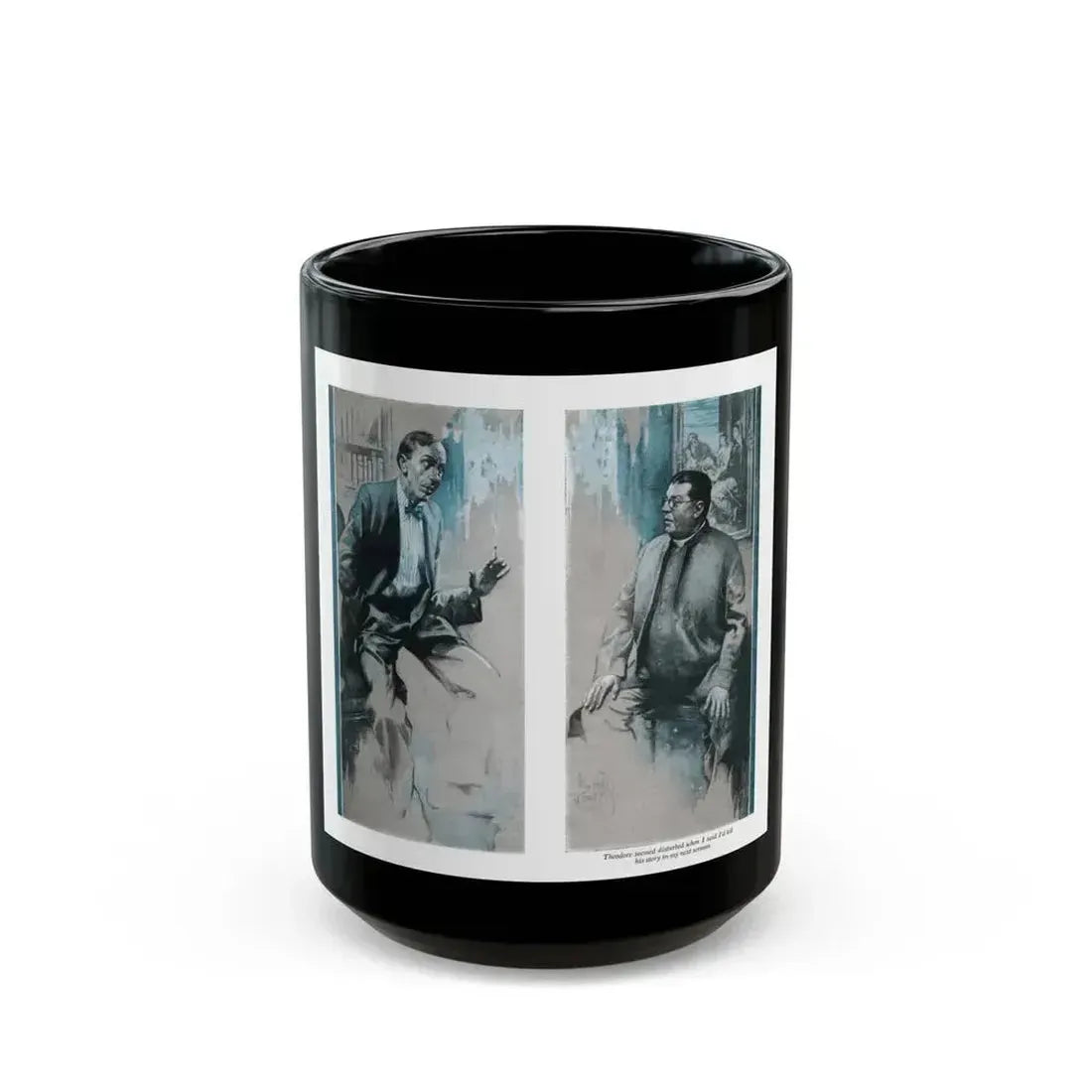 Buzz the Bullfrog (1), The American Magazine, January 1934 - Black Coffee Mug 15oz - Go Mug Yourself