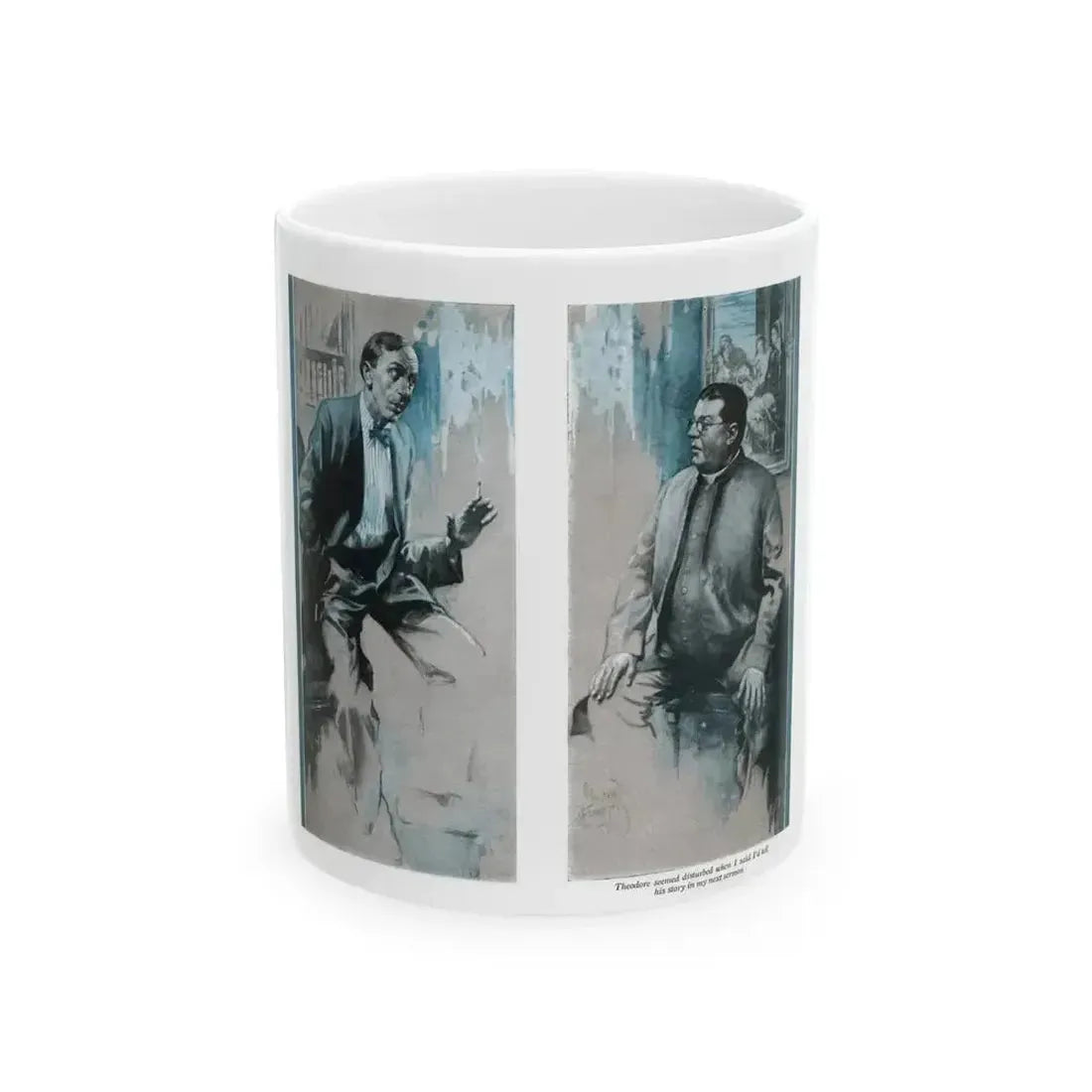 Buzz the Bullfrog (1), The American Magazine, January 1934 - White Coffee Mug 11oz - Go Mug Yourself