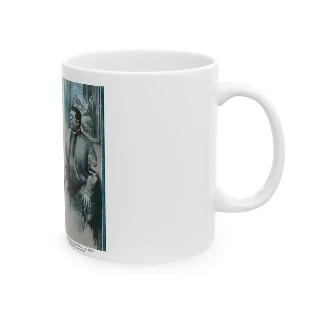 Buzz the Bullfrog (1), The American Magazine, January 1934 - White Coffee Mug - Go Mug Yourself