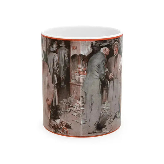 Buzz the Bullfrog (2), The American Magazine, January 1934 - White Coffee Mug 11oz - Go Mug Yourself