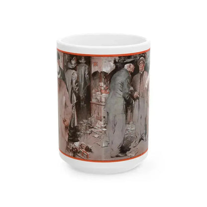 Buzz the Bullfrog (2), The American Magazine, January 1934 - White Coffee Mug 15oz - Go Mug Yourself