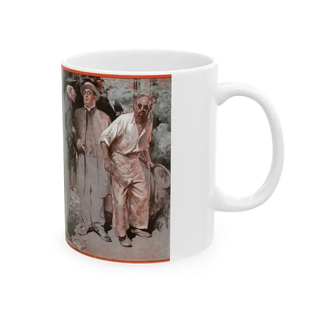 Buzz the Bullfrog (2), The American Magazine, January 1934 - White Coffee Mug - Go Mug Yourself