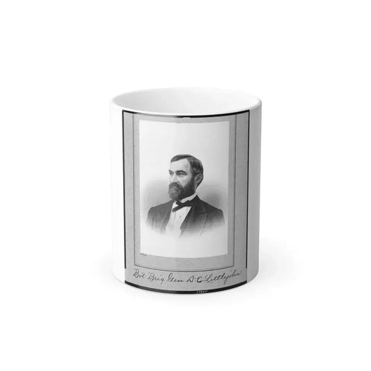 Bv't. Brig. Gen. D.C. Littlejohn, Head-and-Shoulders Portrait, Facing Left (U.S. Civil War) Color Changing Coffee Mug 11oz Default Title 11oz - Go Mug Yourself