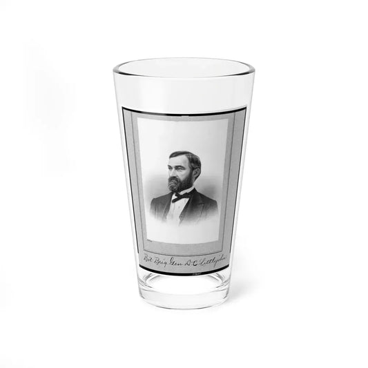 Bv't. Brig. Gen. D.C. Littlejohn, Head-And-Shoulders Portrait, Facing Left (U.S. Civil War) Pint Glass 16oz 16oz - Go Mug Yourself