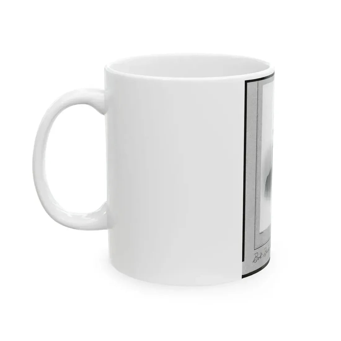 Bv't. Brig. Gen. D.C. Littlejohn, Head-And-Shoulders Portrait, Facing Left (U.S. Civil War) White Coffee Mug - Go Mug Yourself