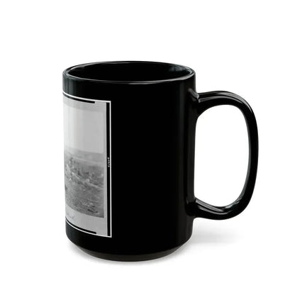 Bv't Major General M.R. Patrick, Full-Length Portrait, On Horseback, Facing Left (U.S. Civil War) Black Coffee Mug - Go Mug Yourself