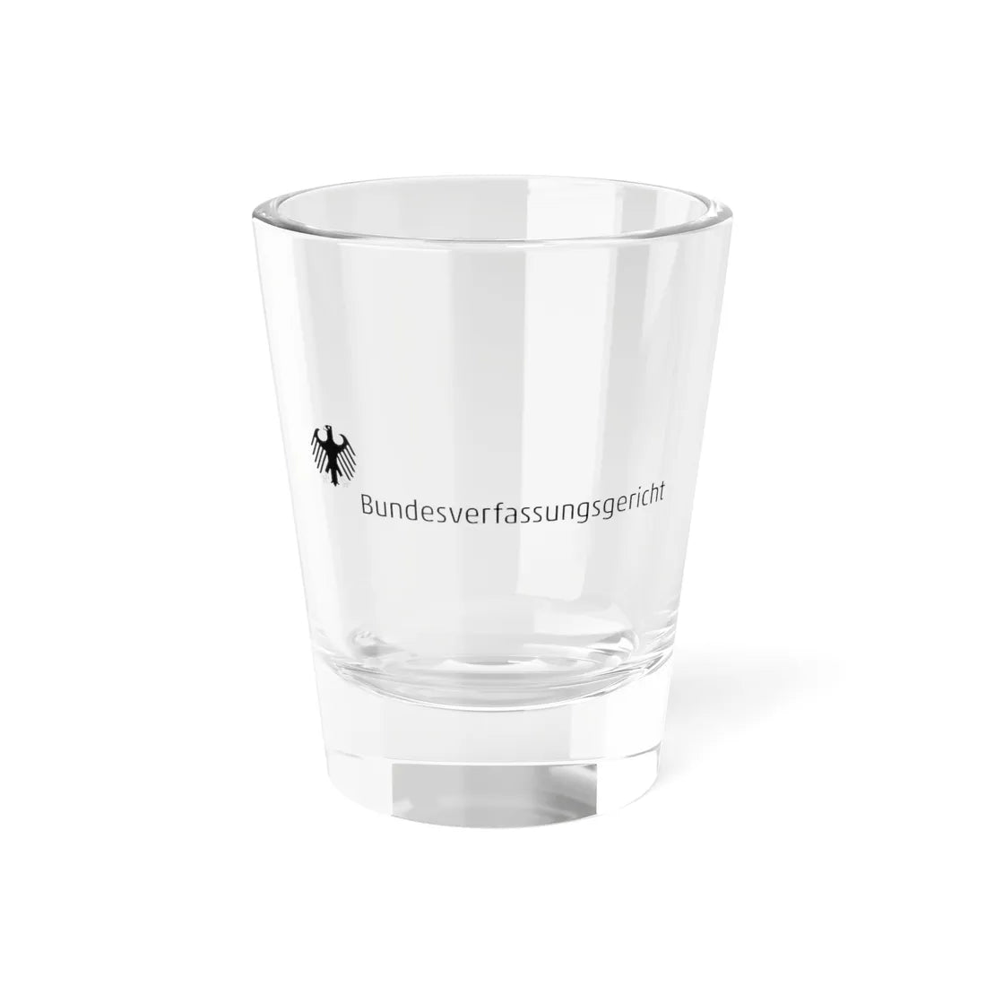 BVerfG Logo 2023 (Germany) (Coat of Arms) Shot Glass 1.5oz 1.5oz - Go Mug Yourself