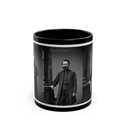 Bvt. Brig. Gen. John S. Cavender (1st Mo. Light Artillery) (U.S. Civil War) Black Coffee Mug 11oz - Go Mug Yourself