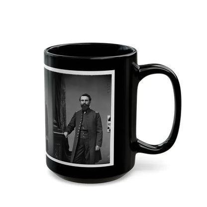 Bvt. Brig. Gen. John S. Cavender (1st Mo. Light Artillery) (U.S. Civil War) Black Coffee Mug - Go Mug Yourself