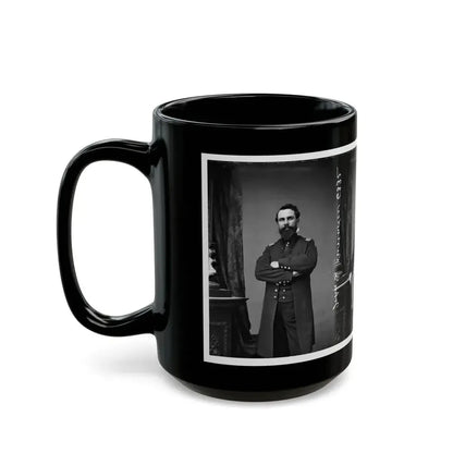 Bvt. Brig. Gen. John S. Cavender (1st Mo. Light Artillery) (U.S. Civil War) Black Coffee Mug - Go Mug Yourself