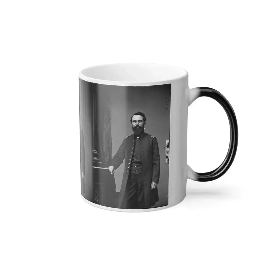 Bvt. Brig. Gen. John S. Cavender (1St Mo. Light Artillery) (U.S. Civil War) Color Changing Coffee Mug 11oz - Go Mug Yourself