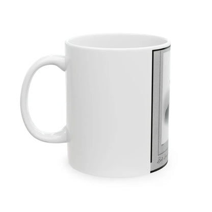 Bv't. Brig. Gen. D.C. Littlejohn, Head-And-Shoulders Portrait, Facing Left (U.S. Civil War) White Coffee Mug-Go Mug Yourself