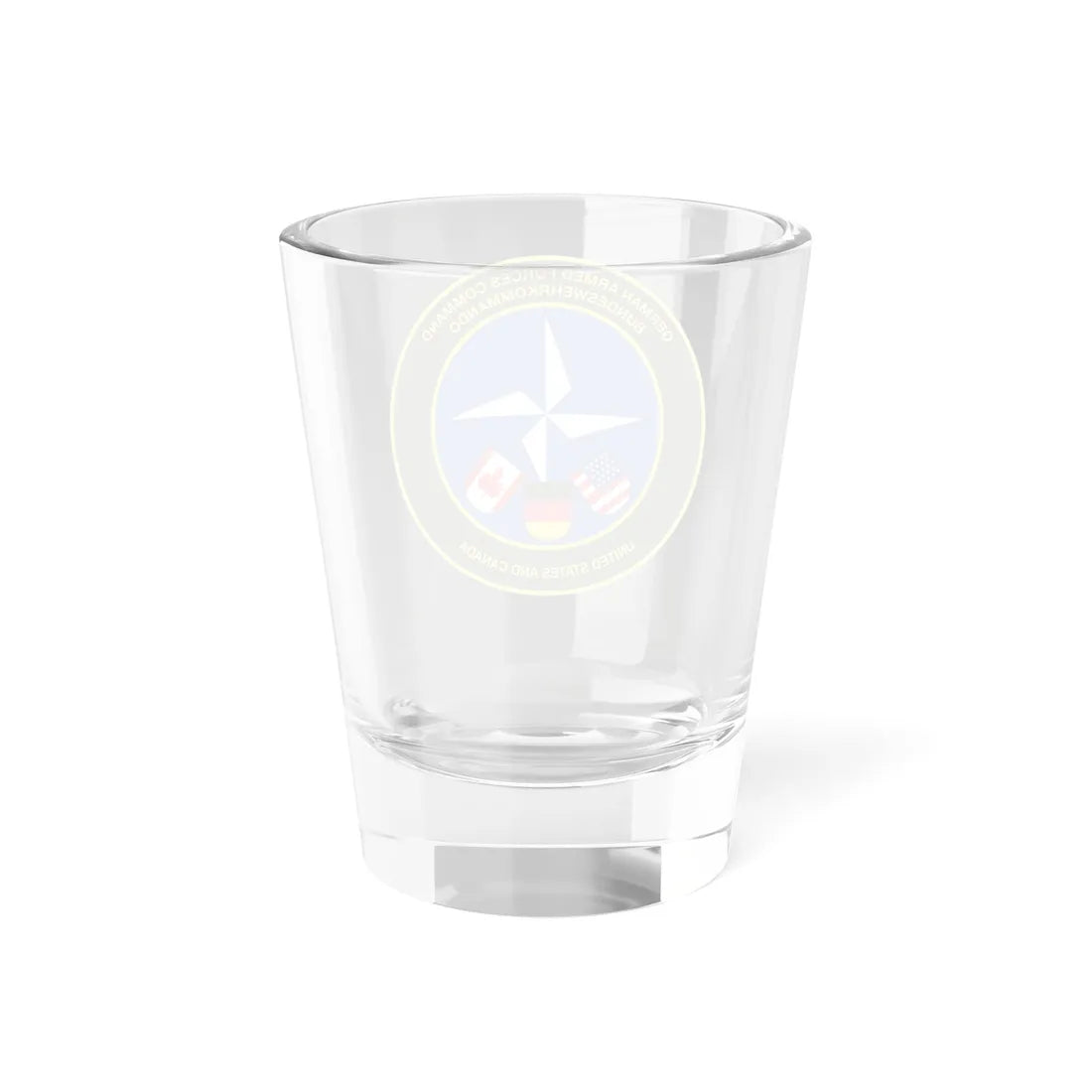 BwKdo US CA (Germany) (Coat of Arms) Shot Glass 1.5oz - Go Mug Yourself