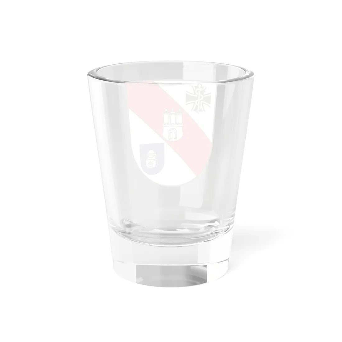 BwKrhs Hamburg (Germany) (Coat of Arms) Shot Glass 1.5oz - Go Mug Yourself