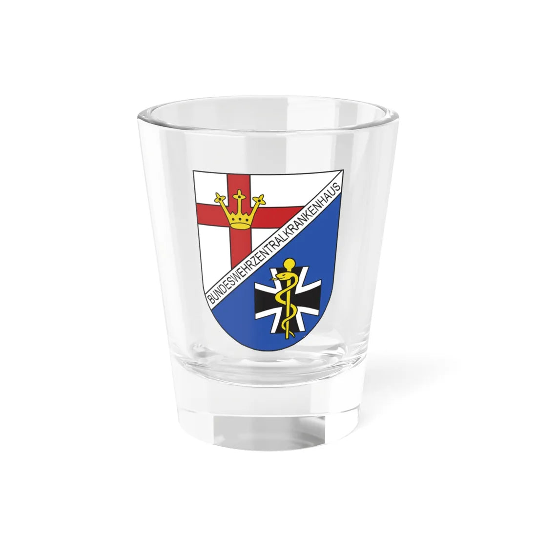BwZKrhs Koblenz (Germany) (Coat of Arms) Shot Glass 1.5oz 1.5oz - Go Mug Yourself