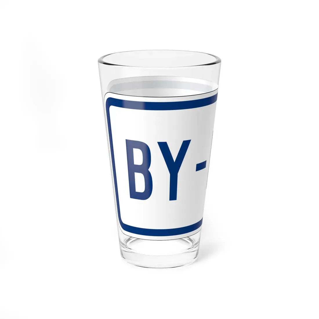 By-pass plate South Carolina (South Carolina) (Road Sign) Pint Glass 16oz - Go Mug Yourself