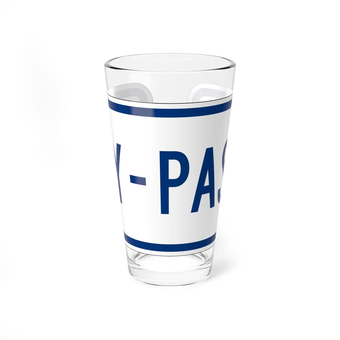 By-pass plate South Carolina (South Carolina) (Road Sign) Pint Glss 16oz 16oz - Go Mug Yourself