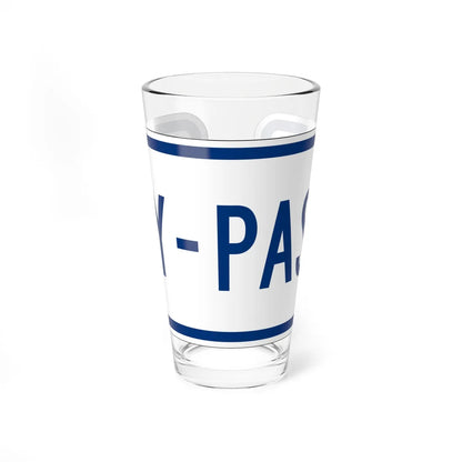 By-pass plate South Carolina (South Carolina) (Road Sign) Pint Glss 16oz 16oz - Go Mug Yourself