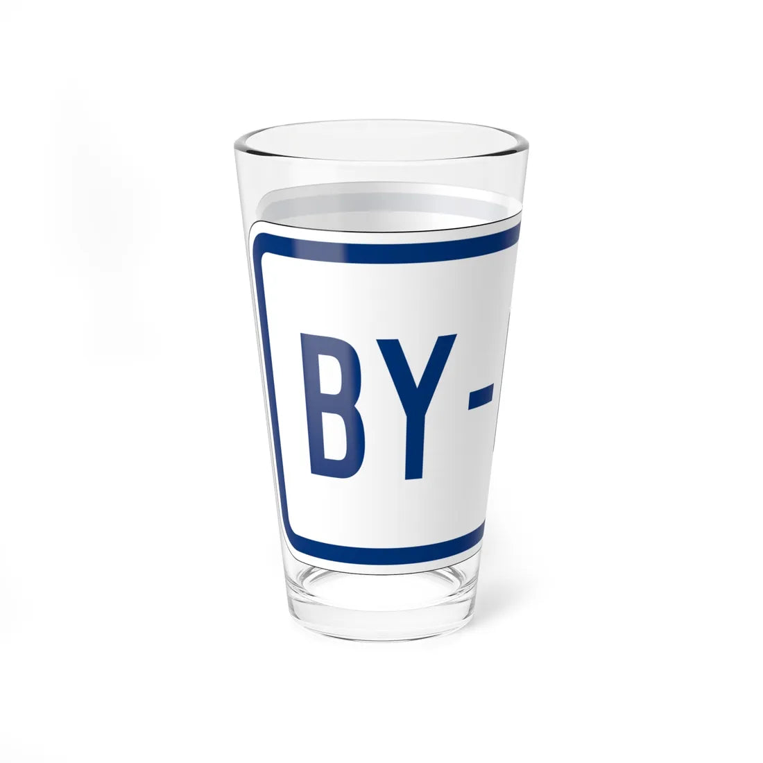 By-pass plate South Carolina (South Carolina) (Road Sign) Pint Glss 16oz - Go Mug Yourself