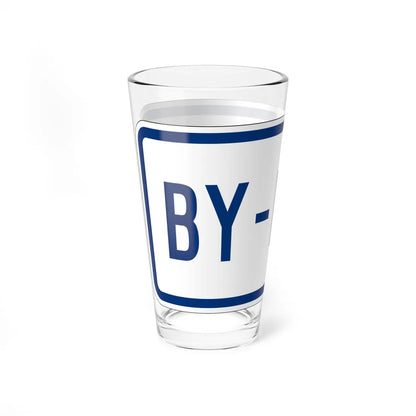 By-pass plate South Carolina (South Carolina) (Road Sign) Pint Glss 16oz - Go Mug Yourself