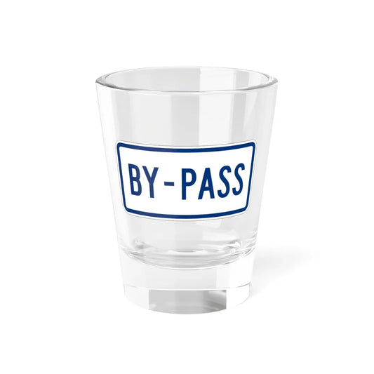 By-pass plate South Carolina (South Carolina) (Road Sign) Shot Glass 1.5oz 1.5oz - Go Mug Yourself