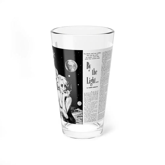 By the Light, Adam magazine, October 1958 (Magazine Illustration) Pint Glass 16oz-16oz-Go Mug Yourself