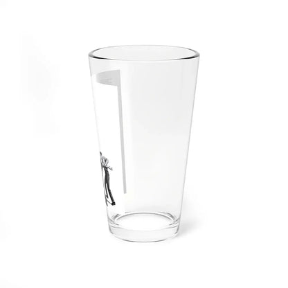 By The Neck Until Dead (2), Man's Adventure, December 1958 (Magazine Illustration) Pint Glass 16oz - Go Mug Yourself