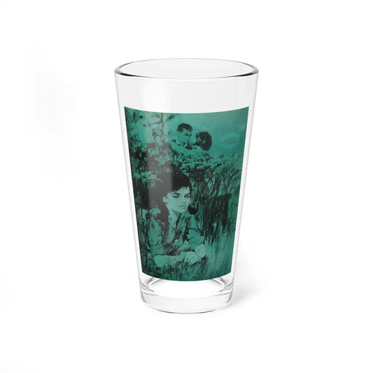 By The Poplars, Woman's Day, July 1965 (Magazine Illustration) Pint Glass 16oz 16oz - Go Mug Yourself