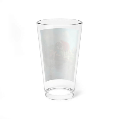 By the Seat of His Pants (Magazine Illustration) Pint Glass 16oz-Go Mug Yourself