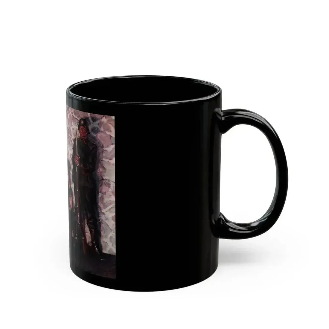 By Way of the Torch, The American Magazine, January 1942 - Black Coffee Mug - Go Mug Yourself