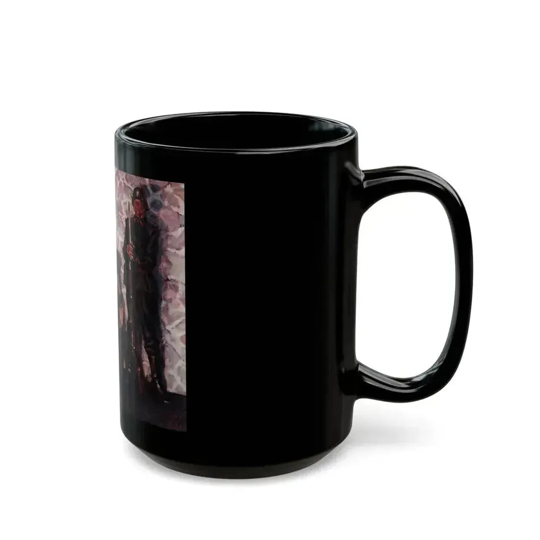 By Way of the Torch, The American Magazine, January 1942 - Black Coffee Mug - Go Mug Yourself