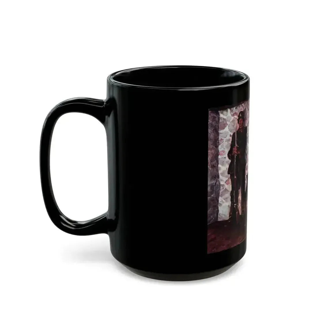By Way of the Torch, The American Magazine, January 1942 - Black Coffee Mug - Go Mug Yourself