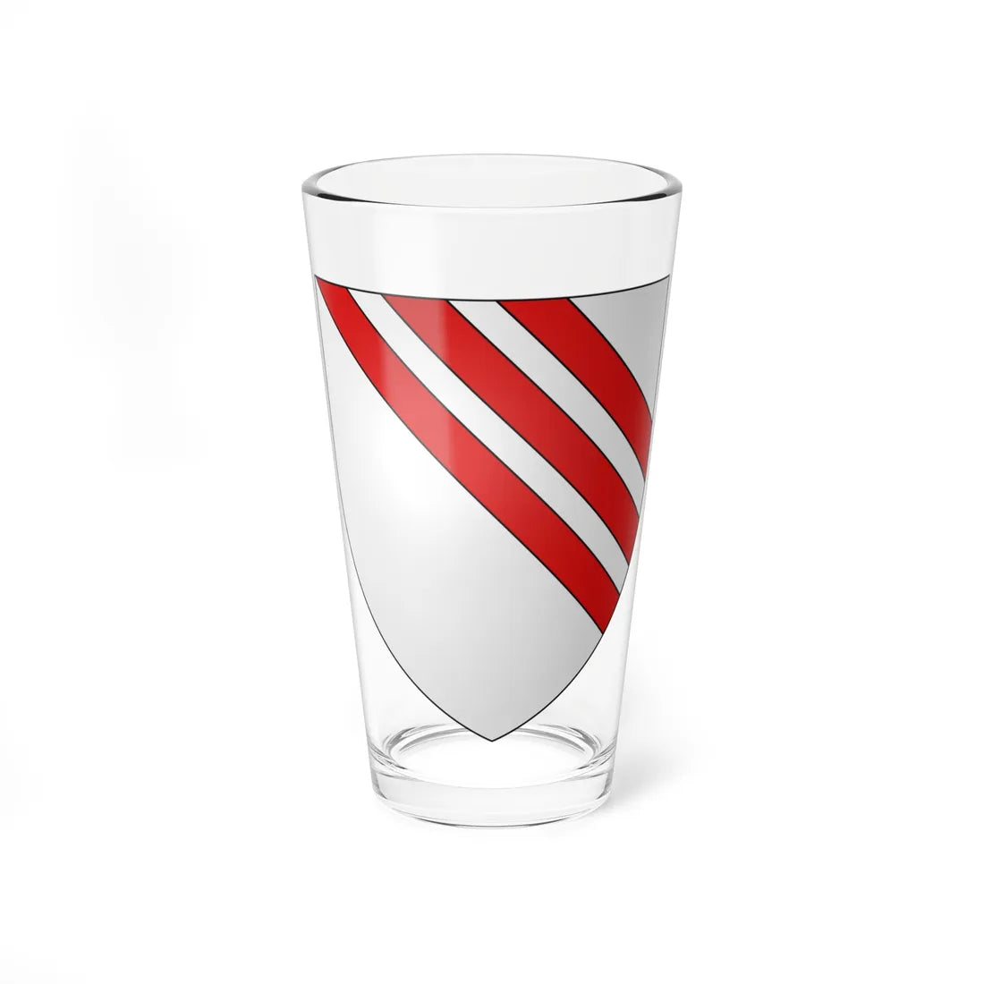 Byron arms (England) (Coat of Arms) Pint Glass 16oz 16oz - Go Mug Yourself