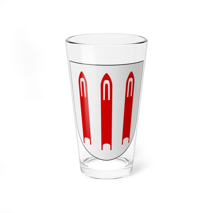 Byske vapen (Sweden) (Coat of Arms) Pint Glass 16oz 16oz - Go Mug Yourself