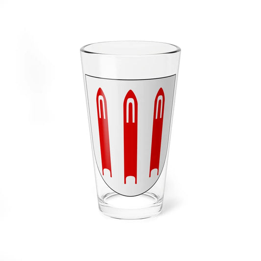 Byske vapen (Sweden) (Coat of Arms) Pint Glass 16oz 16oz - Go Mug Yourself