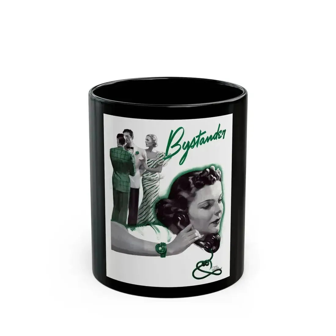 Bystander, 1937 - Black Coffee Mug 11oz - Go Mug Yourself